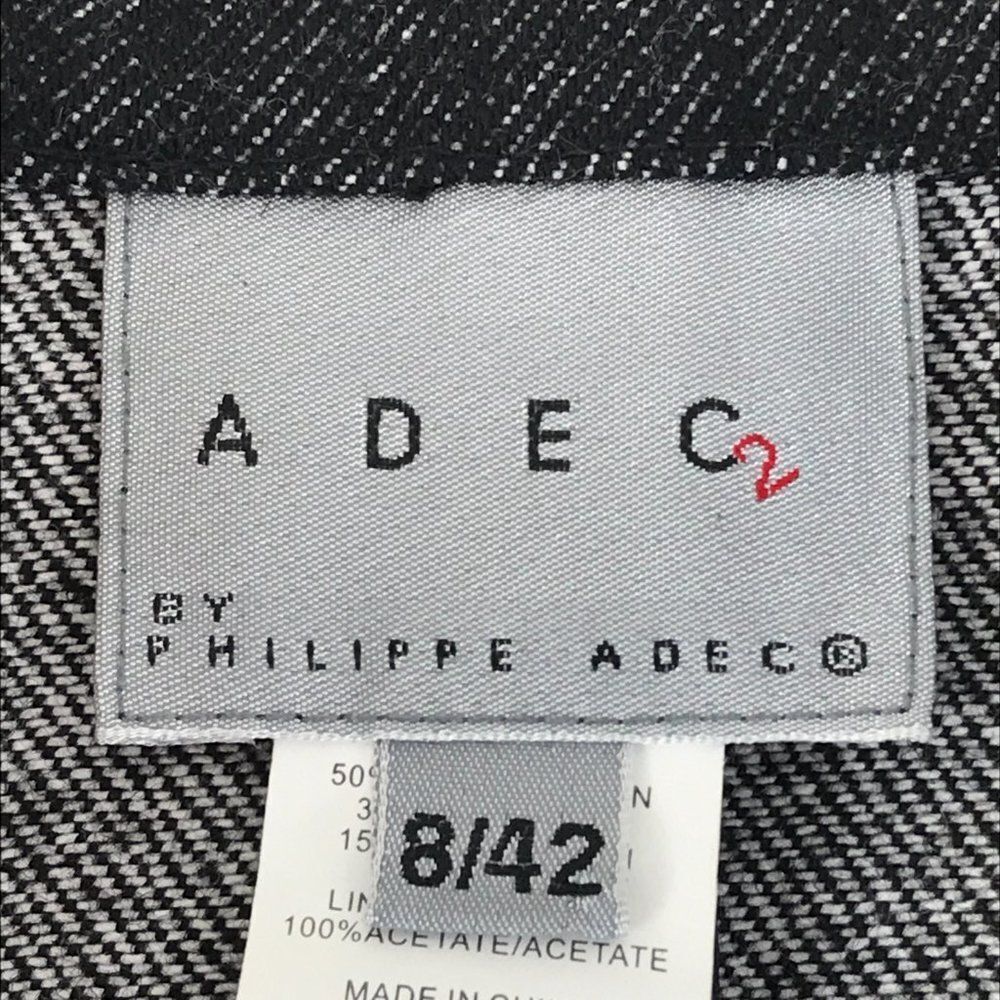 Adec 2 By Philippe Adec Button Down Blazer Women'… - image 2